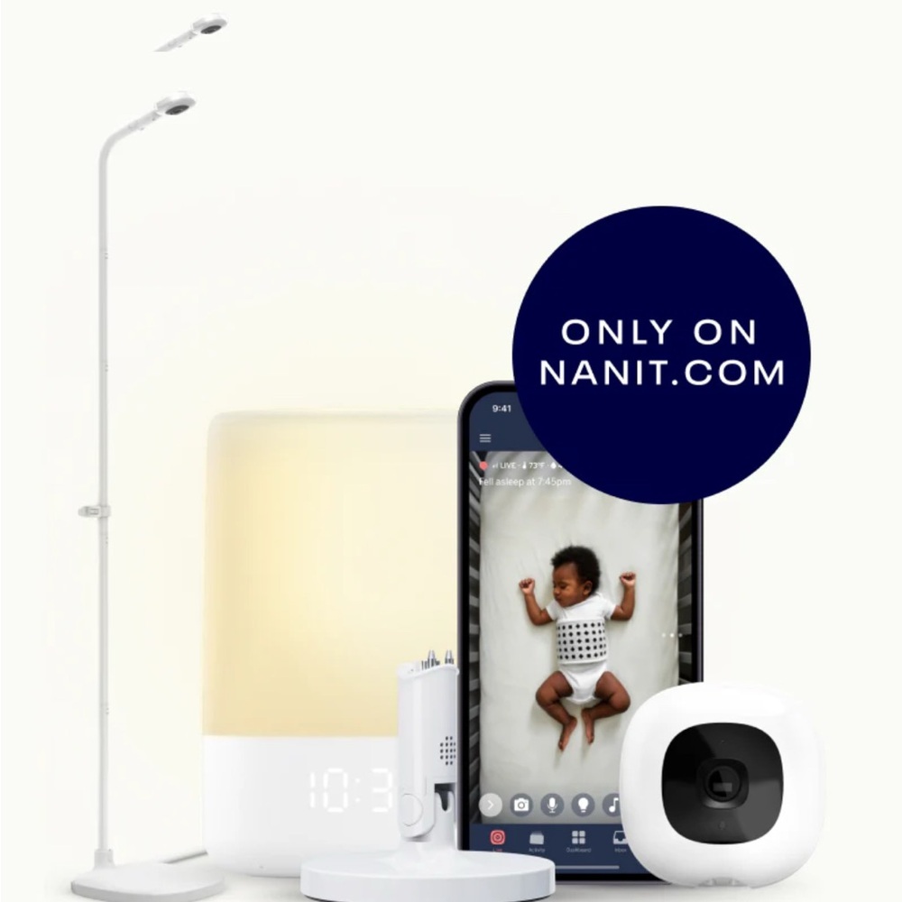 Nanit White Baby Monitor Camera
